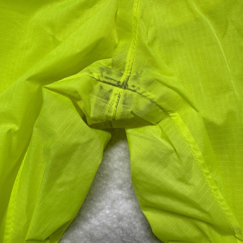 Vintage Performance Cycling Nylon Ripstop Rain Pants Yellow Men's Size Medium - Picture 3 of 9